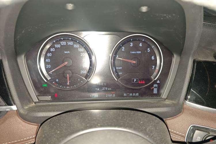 Used BMW X2 2023 sDrive25i M Sport Night Edition Odometer Close Up