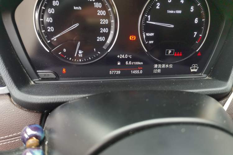 Used BMW X2 2023 sDrive25i M Sport Night Edition Odometer Close Up