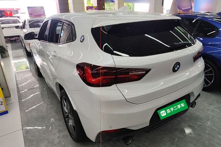 Used BMW X2 2023 sDrive25i M Sport Night Edition Rear Left 45 Deg