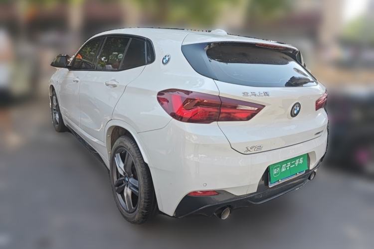 Used BMW X2 2023 sDrive25i M Sport Night Edition Rear Left 45 Deg