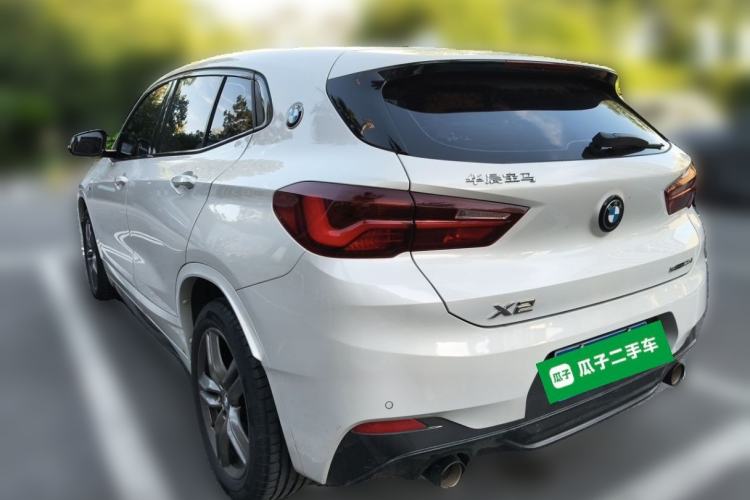 Used BMW X2 2023 sDrive25i M Sport Night Edition Rear Left 45 Deg