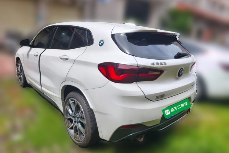 Used BMW X2 2023 xDrive 25i Shining Edition Rear Left 45 Deg