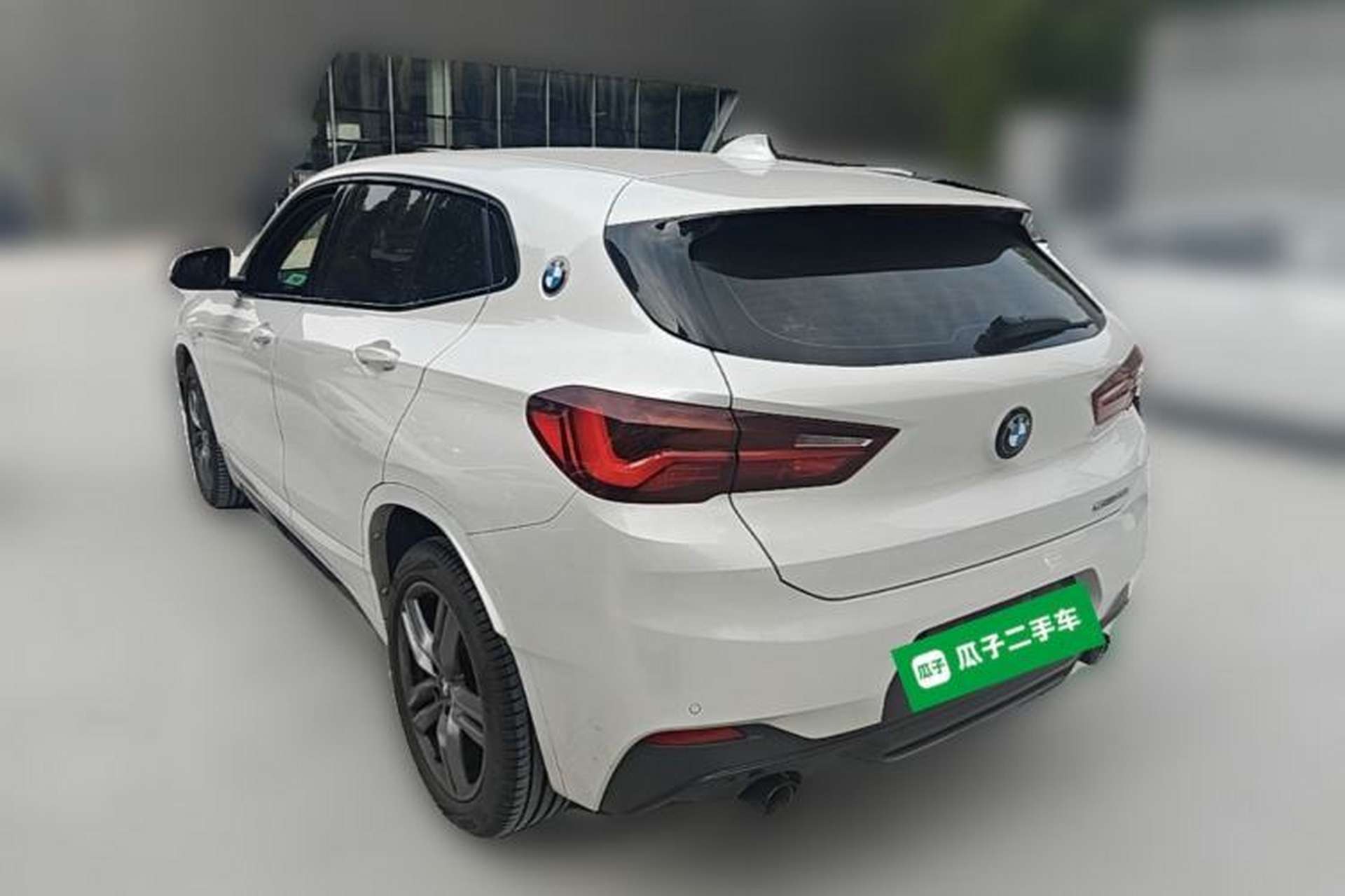 Used BMW X2 2023 sDrive25i M Sport Night Edition Rear Left 45 Deg