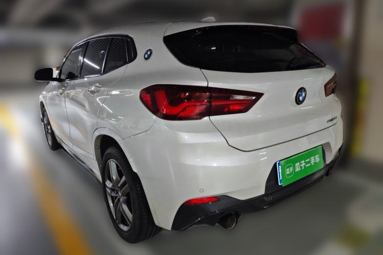 Used BMW X2 2023 sDrive25i M Sport Night Edition Rear Left 45 Deg