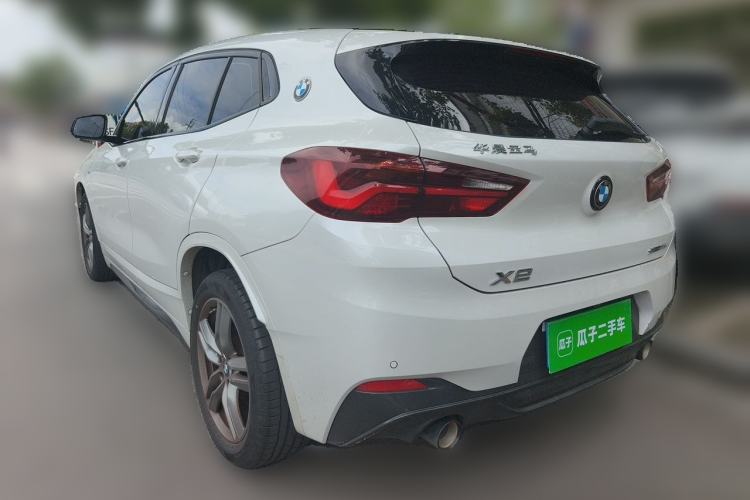 Used BMW X2 2023 sDrive25i M Sport Night Edition Rear Left 45 Deg