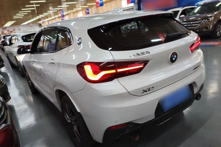 Used BMW X2 2023 sDrive25i M Sport Night Edition Rear Left 45 Deg