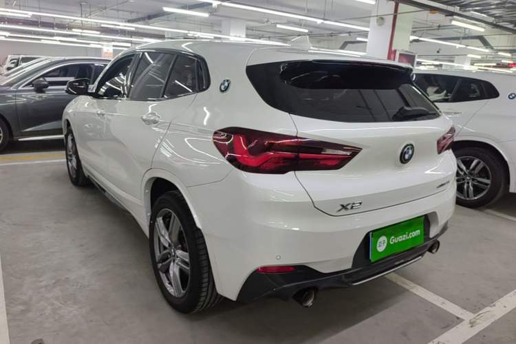 Used BMW X2 2023 sDrive25i M Sport Night Edition Rear Left 45 Deg