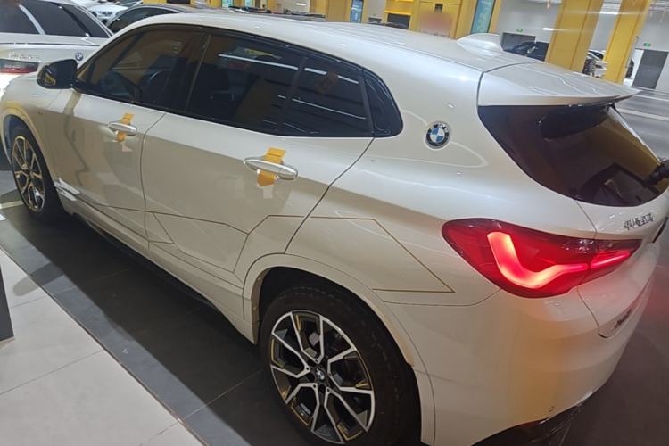 Used BMW X2 2023 xDrive 25i Shining Edition Rear Left 45 Deg