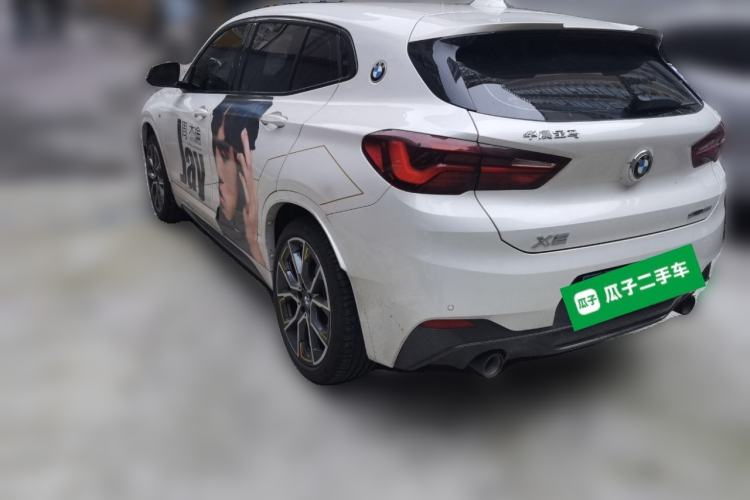 Used BMW X2 2023 xDrive 25i Shining Edition Rear Left 45 Deg