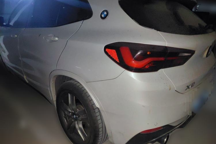 Used BMW X2 2023 sDrive25i M Sport Night Edition Rear Left 45 Deg