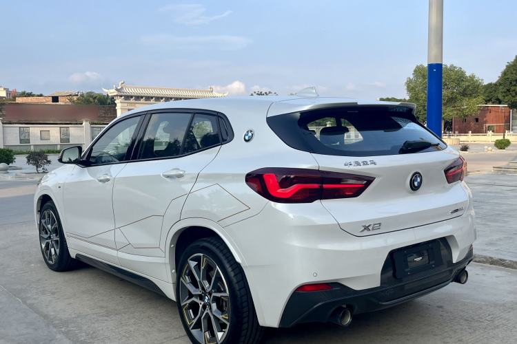 Used BMW X2 2023 sDrive 25i Shining Edition Rear Left 45 Deg