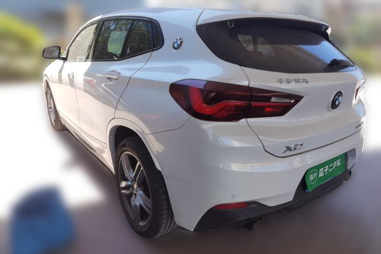 Used BMW X2 2023 sDrive25i M Sport Night Edition Rear Left 45 Deg