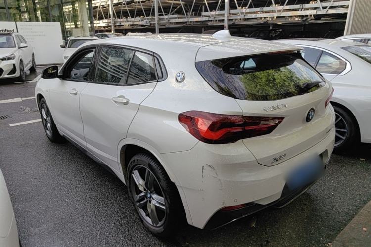 Used BMW X2 2023 sDrive25i M Sport Night Edition Rear Left 45 Deg