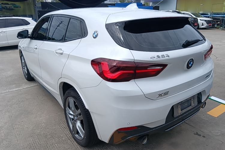 Used BMW X2 2023 sDrive25i M Sport Night Edition Rear Left 45 Deg