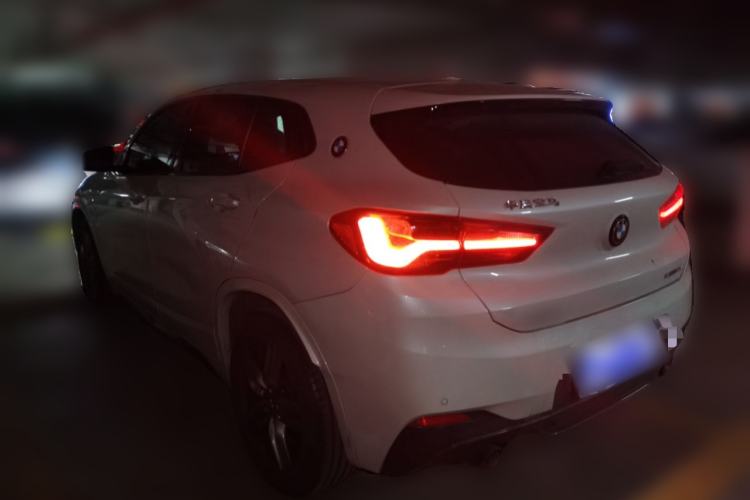Used BMW X2 2023 sDrive25i M Sport Night Edition Rear Left 45 Deg