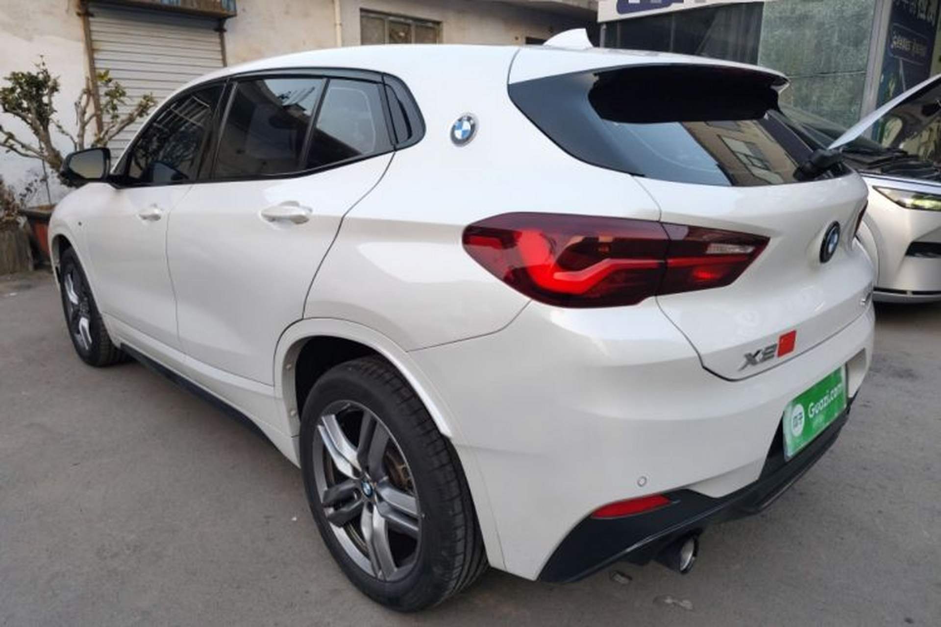 Used BMW X2 2023 sDrive25i M Sport Night Edition Rear Left 45 Deg