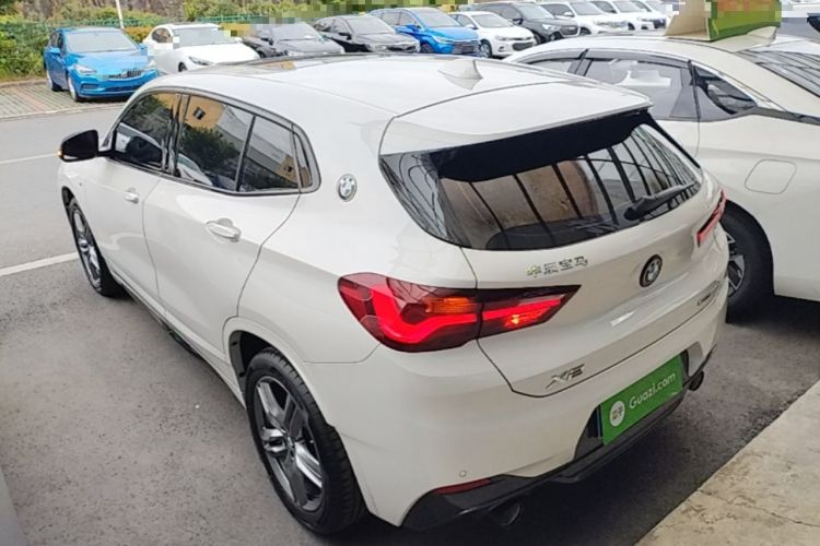 Used BMW X2 2023 sDrive25i M Sport Night Edition Rear Left 45 Deg