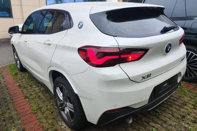 Used BMW X2 2023 sDrive25i M Sport Night Edition Rear Left 45 Deg