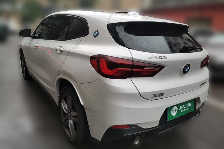 Used BMW X2 2023 sDrive25i M Sport Night Edition Rear Left 45 Deg