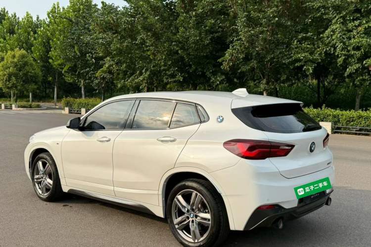 Used BMW X2 2023 sDrive25i M Sport Night Edition Rear Left 45 Deg