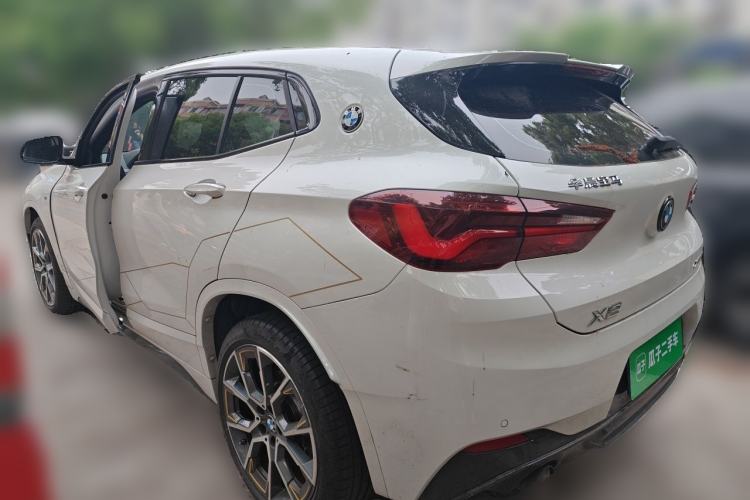 Used BMW X2 2023 xDrive 25i Shining Edition Rear Left 45 Deg