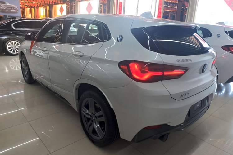 Used BMW X2 2023 sDrive25i M Sport Night Edition Rear Left 45 Deg