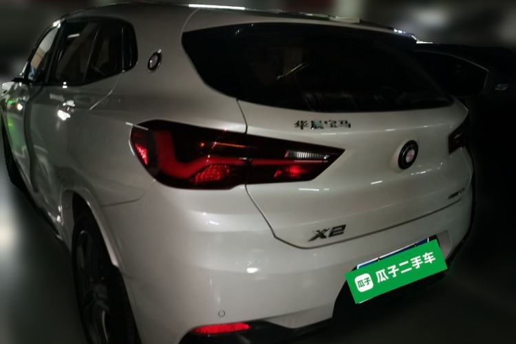 Used BMW X2 2023 sDrive25i M Sport Night Edition Rear Left 45 Deg