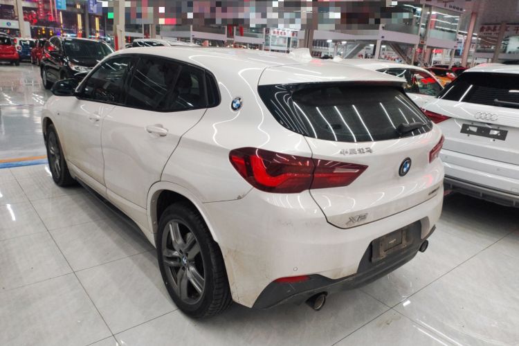 Used BMW X2 2023 sDrive25i M Sport Night Edition Rear Left 45 Deg