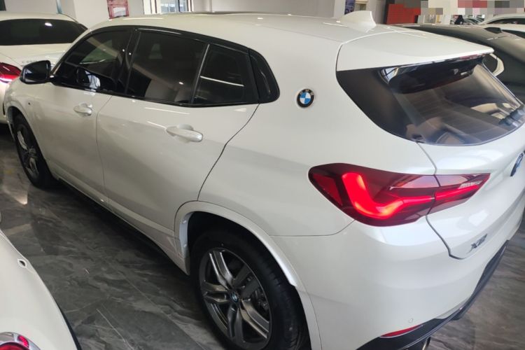 Used BMW X2 2023 sDrive25i M Sport Night Edition Rear Left 45 Deg