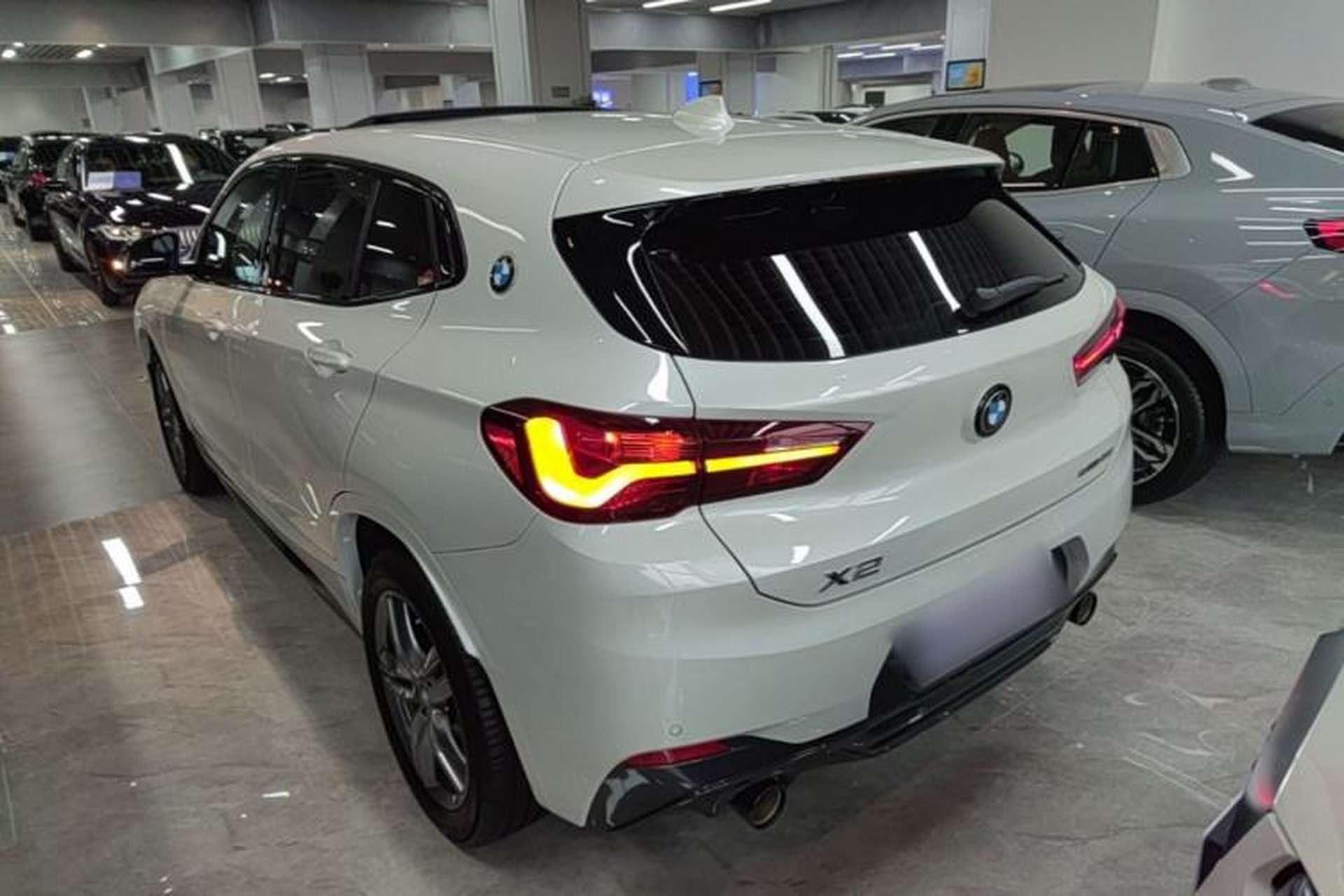 Used BMW X2 2023 sDrive25i M Sport Night Edition Rear Left 45 Deg