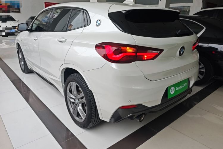 Used BMW X2 2023 sDrive25i M Sport Night Edition Rear Left 45 Deg