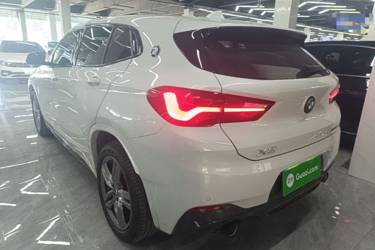 Used BMW X2 2023 sDrive25i M Sport Night Edition Rear Left 45 Deg