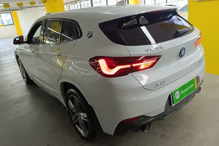 Used BMW X2 2023 sDrive25i M Sport Night Edition Rear Left 45 Deg