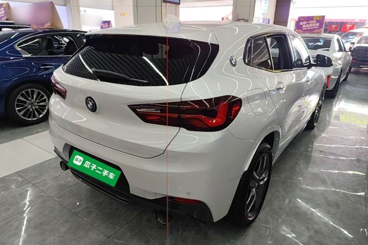 Used BMW X2 2023 sDrive25i M Sport Night Edition Rear Right 45 Deg