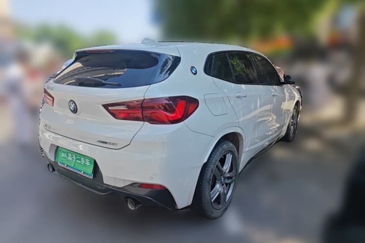 Used BMW X2 2023 sDrive25i M Sport Night Edition Rear Right 45 Deg