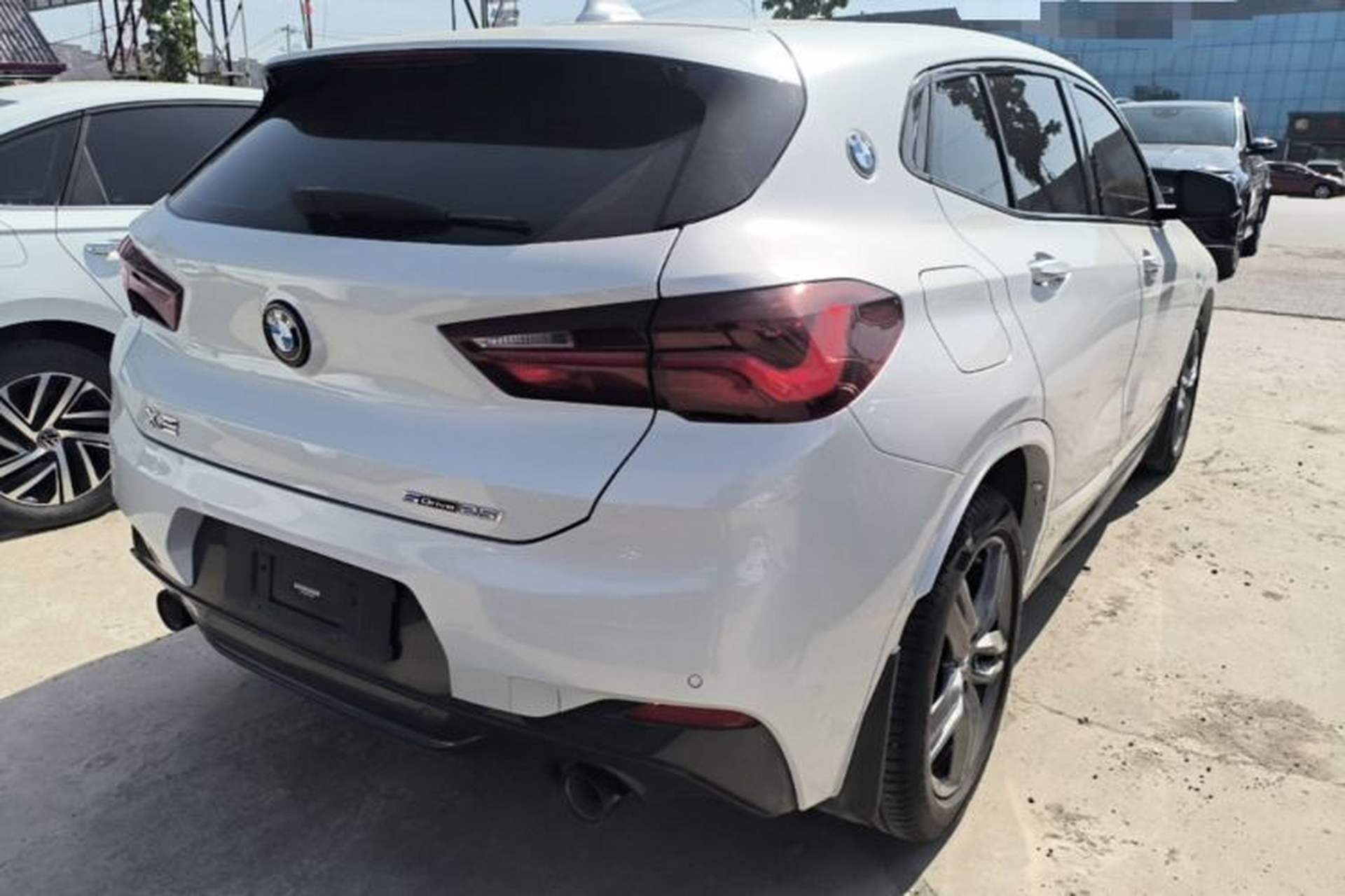 Used BMW X2 2023 sDrive25i M Sport Night Edition Rear Right 45 Deg