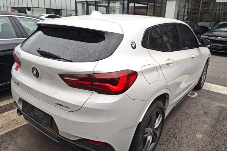 Used BMW X2 2023 sDrive25i M Sport Night Edition Rear Right 45 Deg