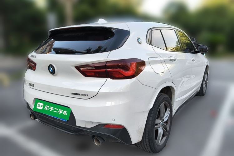 Used BMW X2 2023 sDrive25i M Sport Night Edition Rear Right 45 Deg