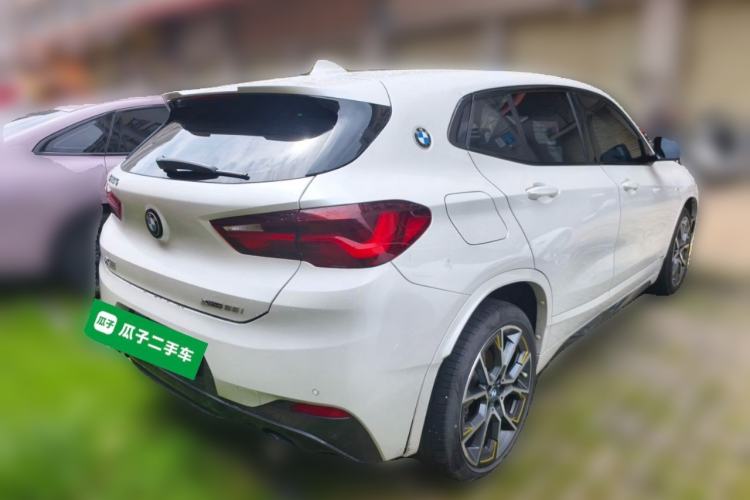 Used BMW X2 2023 xDrive 25i Shining Edition Rear Right 45 Deg