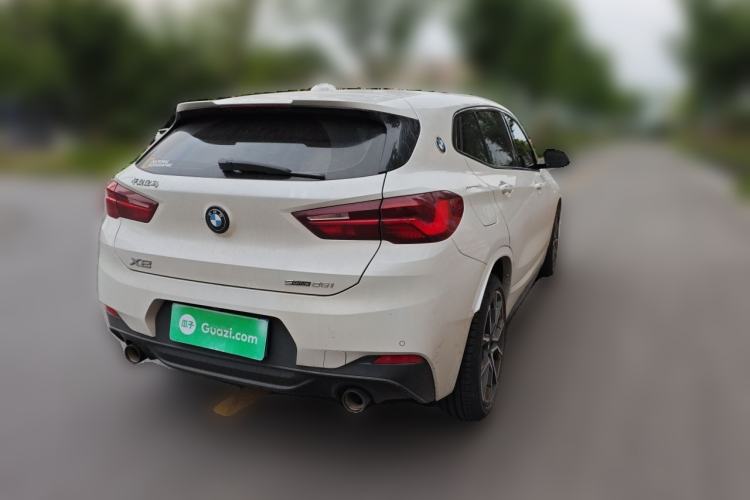 Used BMW X2 2023 sDrive 25i Shining Edition Rear Right 45 Deg