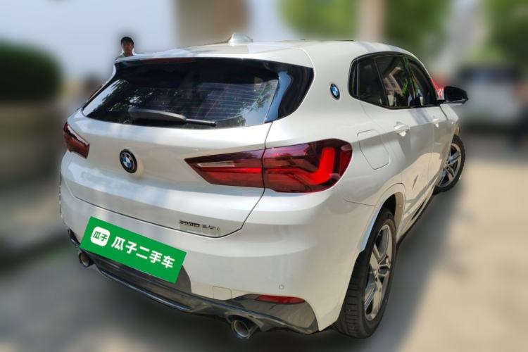 Used BMW X2 2023 sDrive25i M Sport Night Edition Rear Right 45 Deg