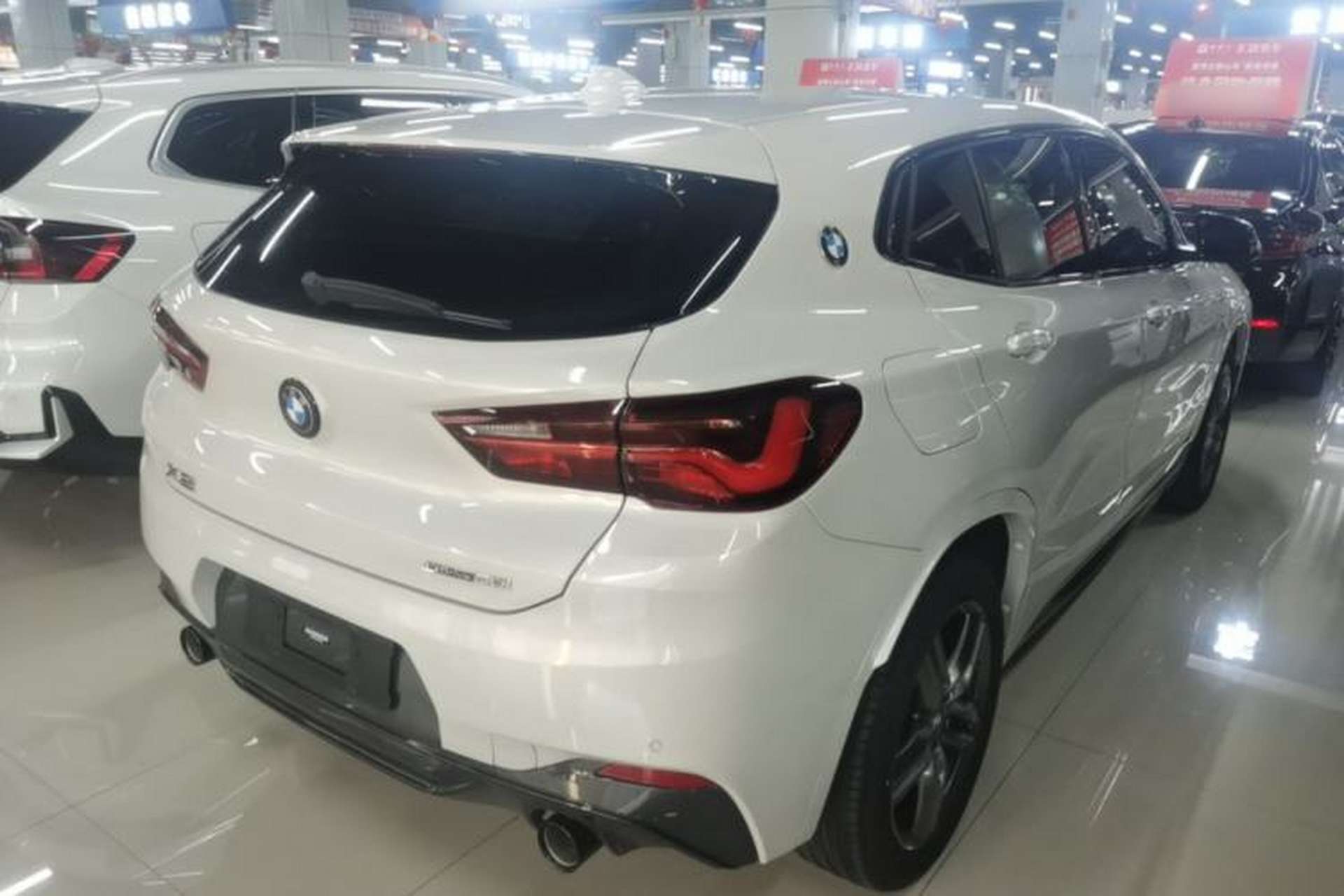 Used BMW X2 2023 sDrive25i M Sport Night Edition Rear Right 45 Deg
