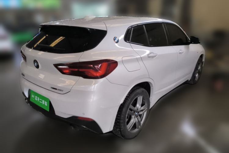 Used BMW X2 2023 sDrive25i M Sport Night Edition Rear Right 45 Deg