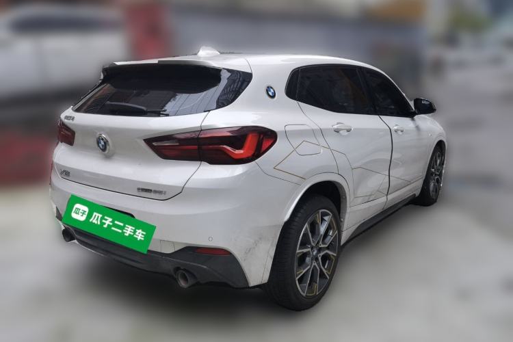 Used BMW X2 2023 xDrive 25i Shining Edition Rear Right 45 Deg