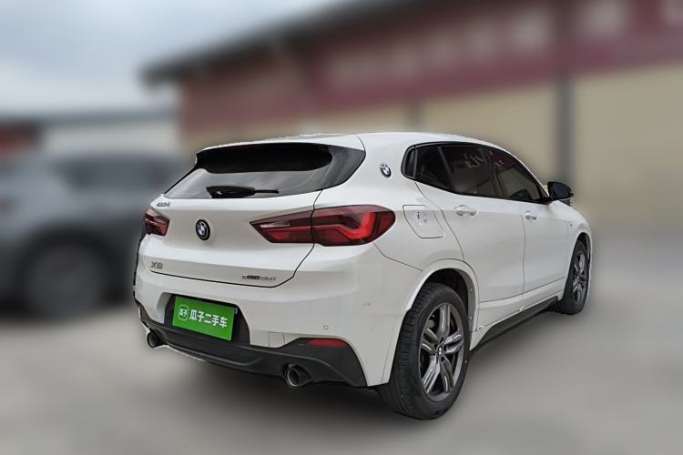 Used BMW X2 2023 sDrive25i M Sport Night Edition Rear Right 45 Deg