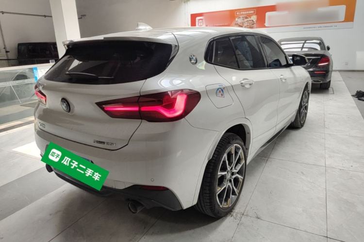 Used BMW X2 2023 sDrive 25i Shining Edition Rear Right 45 Deg