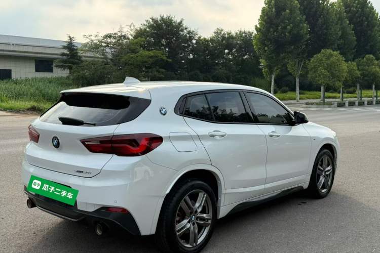 Used BMW X2 2023 sDrive25i M Sport Night Edition Rear Right 45 Deg