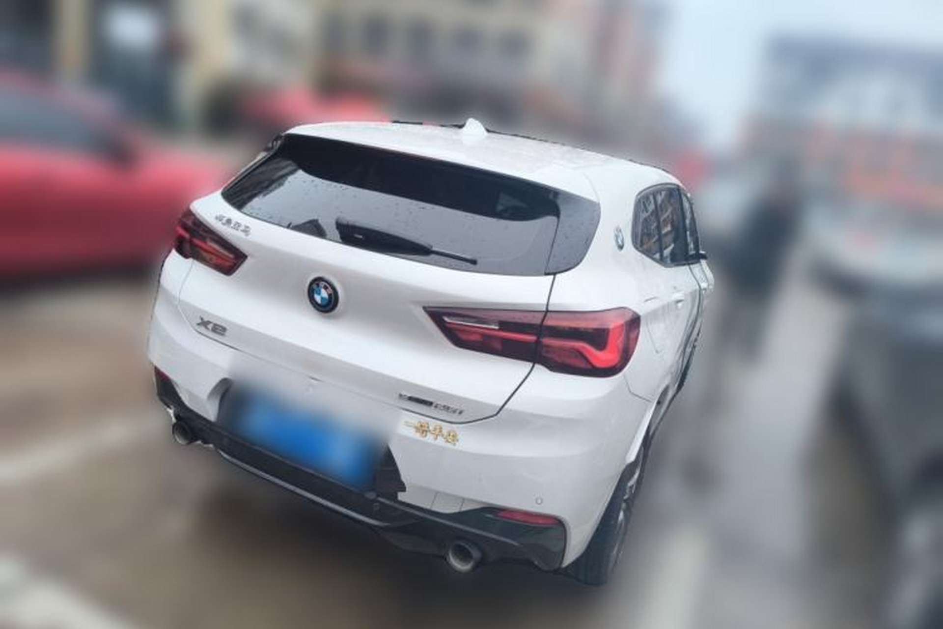 Used BMW X2 2023 sDrive25i M Sport Night Edition Rear Right 45 Deg