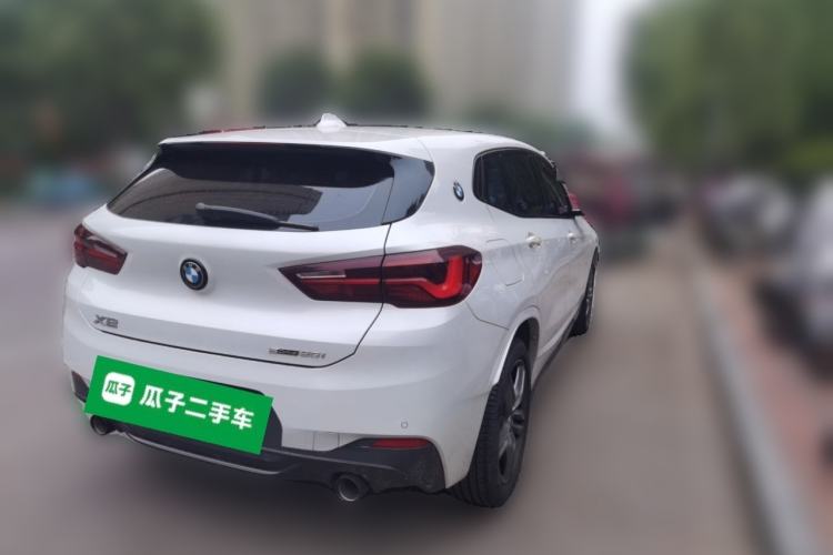 Used BMW X2 2023 sDrive25i M Sport Night Edition Rear Right 45 Deg