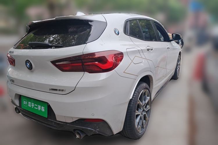 Used BMW X2 2023 xDrive 25i Shining Edition Rear Right 45 Deg